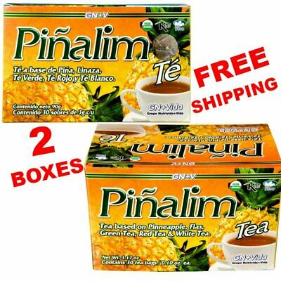2 Te Pinalim Tea Gn+vida Envio Gratis 60 Days Pinalim Pineapple Diet  Free Ship