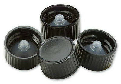 Polyseal Black Phenolic Cone Lined Caps (lot Of 50) (you Choose Cap Size)