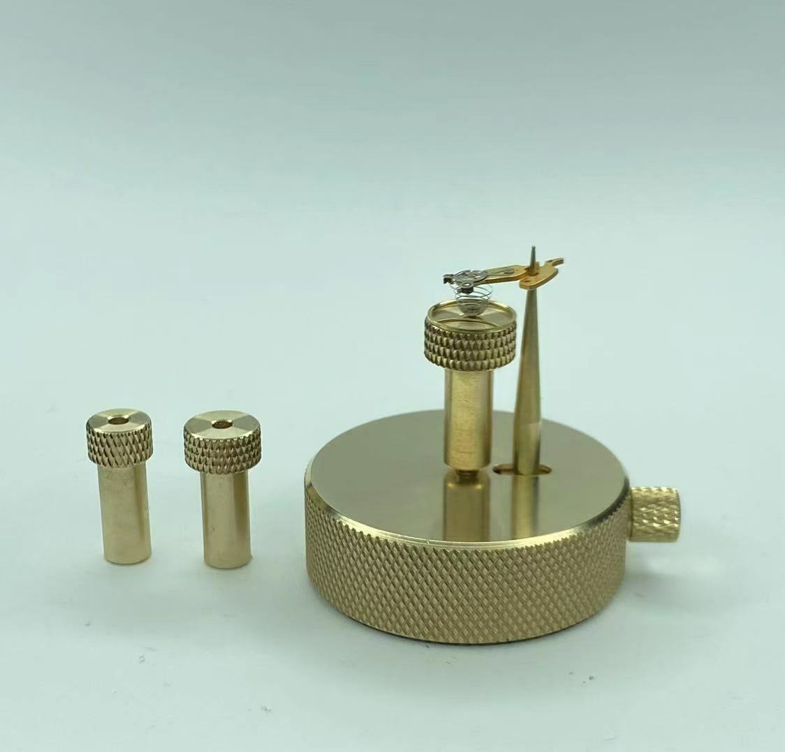 F31415 Brass Tool With Adjustable 8mm 9.5mm 11mm Support For Watch Balance-cock