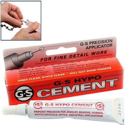G-s Hypo Crystal Cement Glue Rhinestone Watch Crystal Craft Jewelry Gem, Hobbies